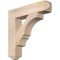 Ekena Millwork Balboa Craftsman Smooth Bracket, Douglas Fir, 3 1/2"W x 18"D x 18"H BKT04X18X18BOA04SDF - alternate 1